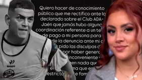 Esposa de Eduardo Rabanal se rectifica y negó denuncia a club