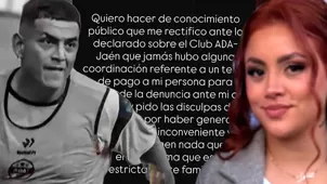 Esposa de Eduardo Rabanal se rectifica y negó denuncia a club