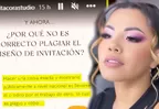 Estrella Torres responde por denuncia de plagio del parte de su matrimonio con Kevin Salas