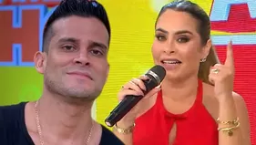 Ethel Pozo lanzó advertencia a Christian Domínguez en vivo