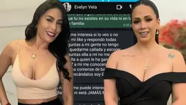 Evelyn Vela se defiende de Melissa Klug tras minimizarla.