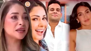 Ex de Domínguez habló tras apoyo de Franco y Vania Bludau. | Composición: Karina Guimaray