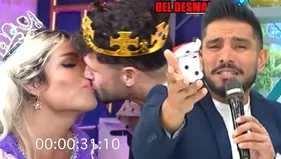 Fabio Agostini besó a Wendy Guevara y Rafael se puso ¿celoso?