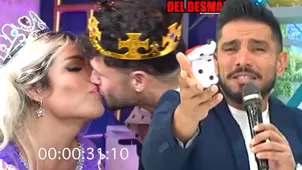 Fabio Agostini besó a Wendy Guevara y Rafael se puso ¿celoso?