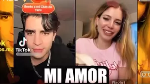Flavia Laos sorprende al llamar 'mi amor' a influencer mexicano.