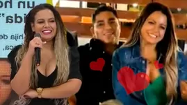 Flor Polo oficializó en vivo a Luiggi Yarasca, su nueva pareja