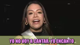 Flor Polo previo al certamen: "No voy a cantar, yo encanto".