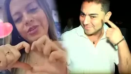 Florcita emocionada por el amor de su vida | Composición: Katherine Lozano | Fuente: AméricaTv