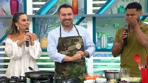 Giacomo Bocchio reapareció en TV en la cocina de América Hoy
