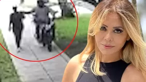 Gisela Valcárcel: VIDEO del preciso momento del robo de su celular