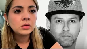 Enza denunciando a su padre | Composición: Katherine Lozano | Fuente: América Televisión