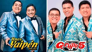 Hermanos Yaipén no descartó futuro concierto con el Grupo 5. | Fuente: Difusión