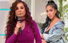 Janet Barboza: "Para mí, Melissa Paredes no está en su sano juicio" - Noticias de janet-barboza