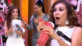 Janet Barboza "lloró" por regalo de Navidad