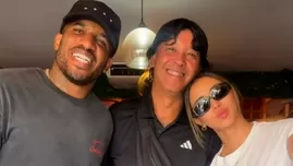 Jefferson Farfán se lució junto al papá de Xiomy Kanashiro. | Fuente: Instagram