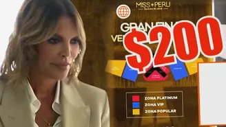 Jessica Newton defiende alto precio de las entradas al Miss Perú | Composición: Karina Guimaray