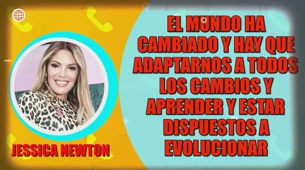 Jessica Newton respondió indirecta de Olga Zumarán. (Foto: América Hoy)