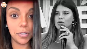 Johana Cubillas increpó a Macarena Vélez por defender a su ex