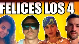 Juan Ichazo feliz con Johana Cubillas y nuevo saliente: “Felices los 4”.