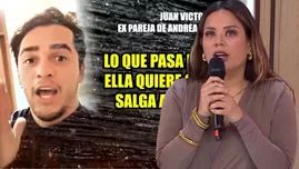 Juan Víctor le responde a Andrea San Martín.