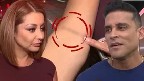 Karla Tarazona se hizo un tatuaje sobre su relación con Christian Domínguez