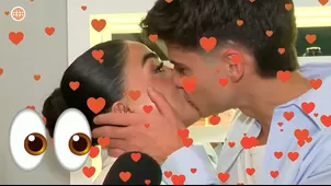 Kevin Díaz sorprendió a Onelia Molina robándole beso en la boca