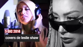 Leslie Shaw jura que nunca hizo covers y sale video de su pasado