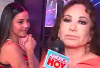 Luciana Fuster y su incómoda reacción al ser entrevistada por Janet Barboza