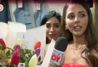 Luciana Fuster: ¿Quién le envió flores en su tienda en Gamarra?