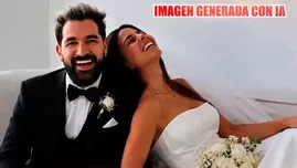 ¿Luciana y Morelli se casan? Así se lució a junto a su suegra. | Fuente: América Hoy / Imagen generada con IA