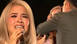 Mackeily Luján lloró tras ruptura con Dimas Ysla. | Fuente: América Televisión