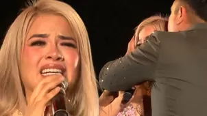 Mackeily Luján lloró tras terminar relación con Dimas Ysla