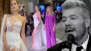 Marcelo Tinelli no acompañó a Milett en Argentina Fashion Week