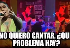 Masiel Málaga arremetió contra su público durante presentación