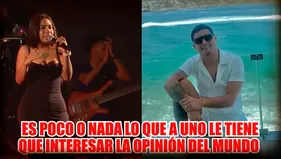 Masiel Málaga lanzó dardo a Churrito Hinostroza en concierto