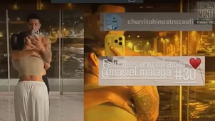 Masiel Málaga regresó nuevamente con  Churrito Hinostroza