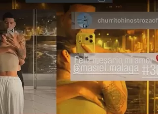 Masiel Málaga regresó con Churrito Hinostroza 