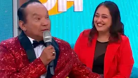 Melcochita presentó a su nueva pareja Heydi Amado de 22 años