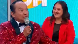 Melcochita presentó a su nueva pareja Heydi Amado de 22 años
