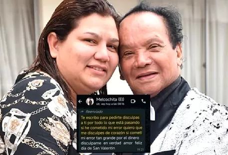 Melcochita se pronunció tras disculpas de Monserrat.