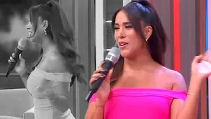 Melissa Paredes "abandonó" set por pregunta sobre Anthony Aranda