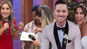 Melissa Paredes y Anthony Aranda regalaron torta de su boda a ¿Ethel Pozo?