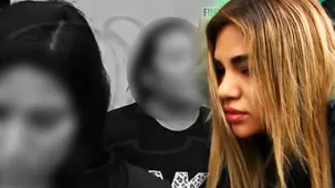 Naldy Saldaña siendo agredida verbalmente | Composición: Katherine Lozano | Fuente: América Televisión
