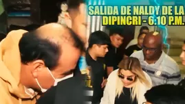 Naldy encontrándose con su acosador | Composición: Katherine Lozano | Fuente: América Televisión