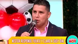 Néstor Villanueva responde fuerte y claro a Susy Díaz 