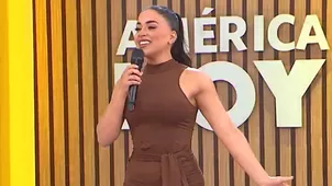 Onelia Molina debutó como nueva conductora América Hoy