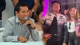 Don Óscar asegurando que Baruj y Fiorella estarían apoyando por destruirlos | Composición: Katherine Lozano | FuentE: América Televisión e Tiktok