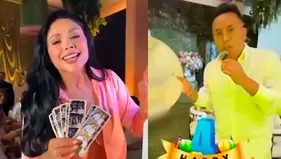 ¿Pamela Franco aprovechó el canje para lujosa fiesta de cumple?