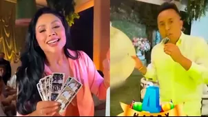 ¿Pamela Franco aprovechó el canje para lujosa fiesta de cumple?