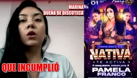 Pamela Franco denunciada por incumplir contrato en Cajamarca